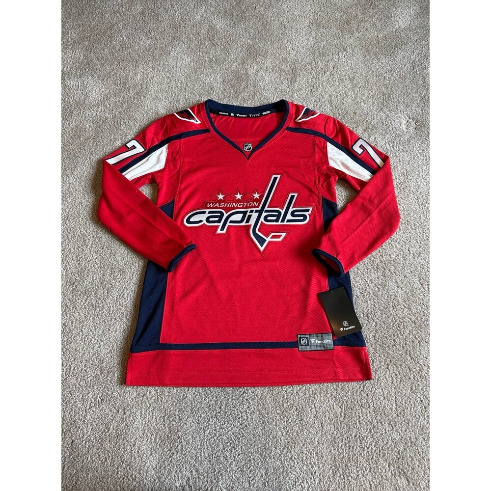 TJ Oshie Washington Capitals NWT Women’s NHL Jersey Size Small